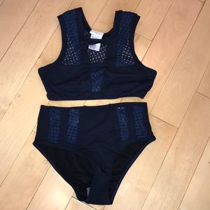 Brand new Lisa Maree high waisted 2 piece swimsuit
